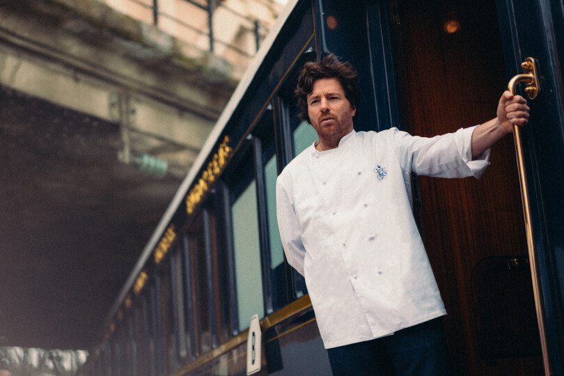 Jean Imbert aux commandes des cuisines du VSOE